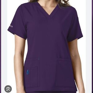 Purple Carhartt Scrub Set in Purple